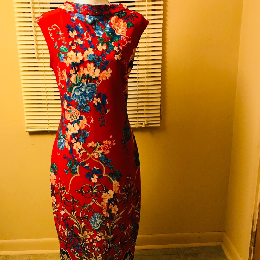 Colorful formal dress